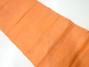 リサイクル　流水に草花模様織出し夏用名古屋帯